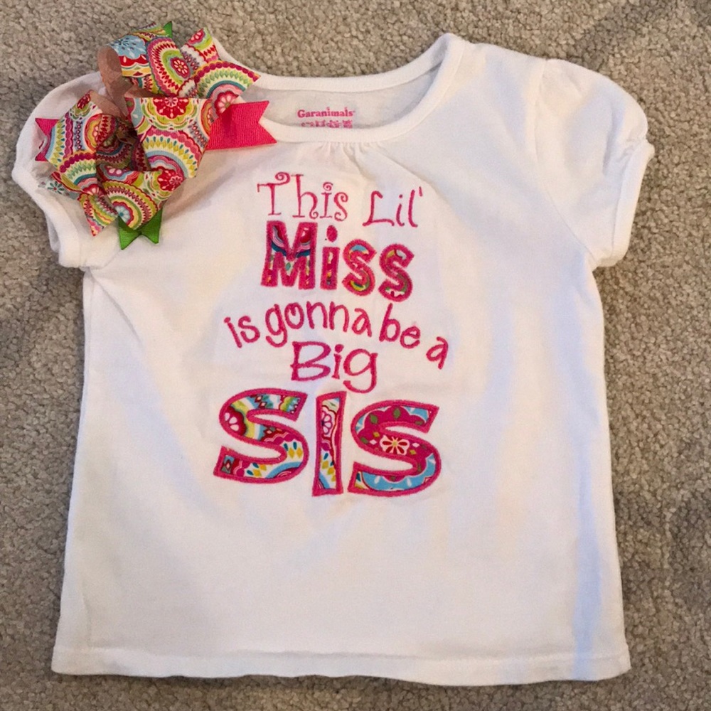 Big Sister Announcement Shirt
